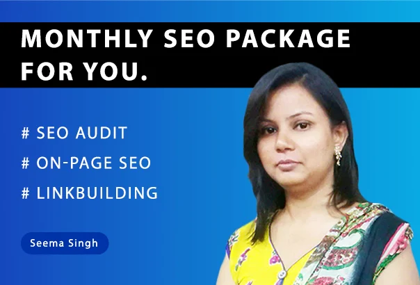 Complete monthly SEO for your website for google rankings | SEO services